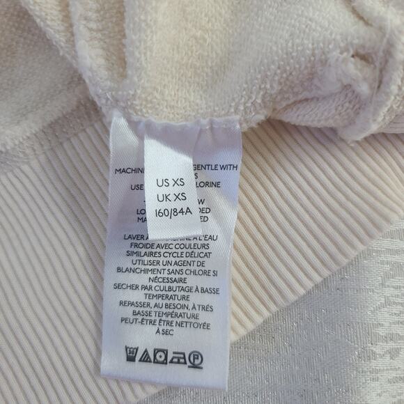 Anthropologie Pilcro and the Letterpress Dona Tunic ladies sweater Ivory Size XS - Picture 8 of 12